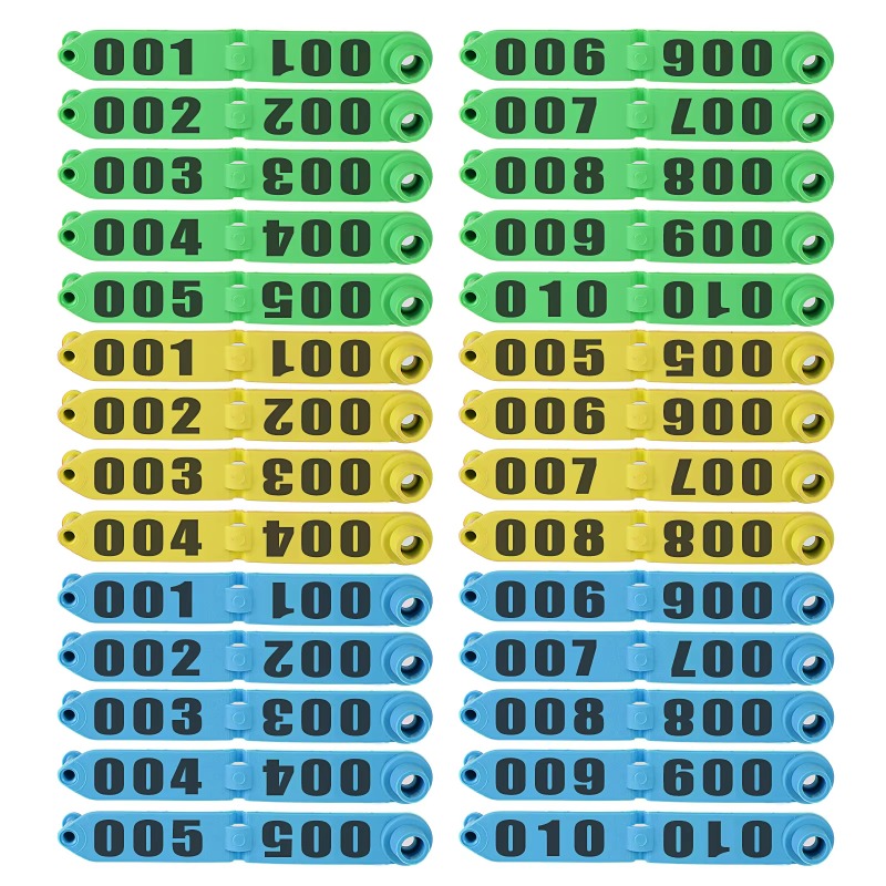 Livestock Ear Tag - 100 stuks schapen anti-verlies oormerken met