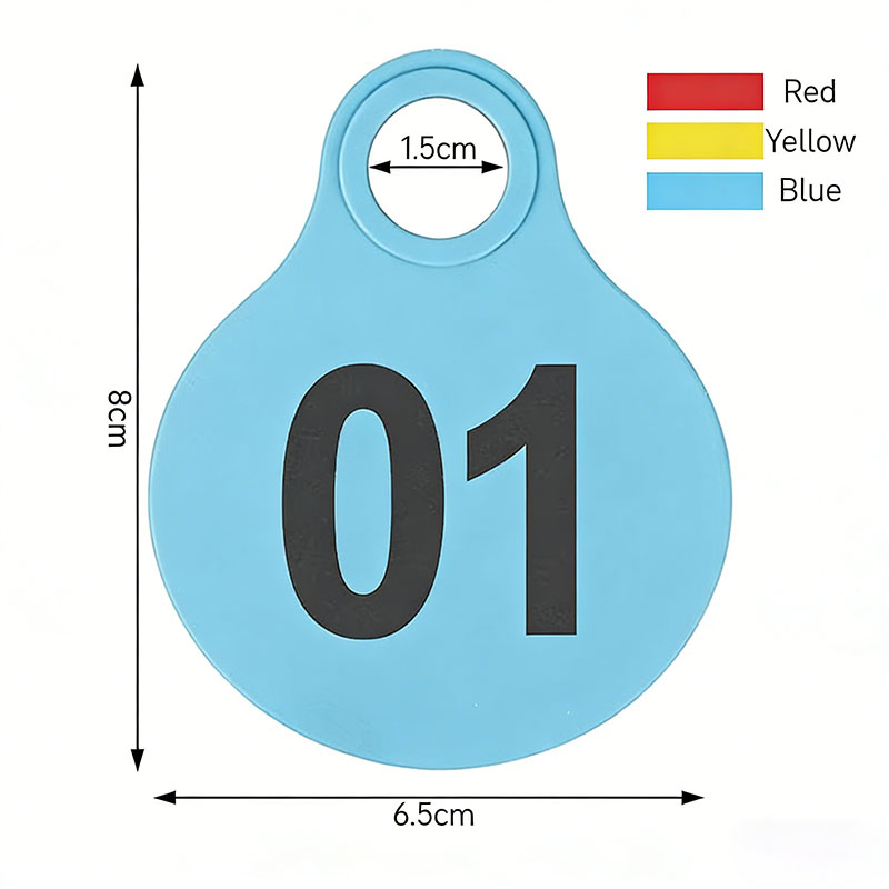 Livestock Ear Tag - 50 Stuks Vee Tpu Koe Oormerken