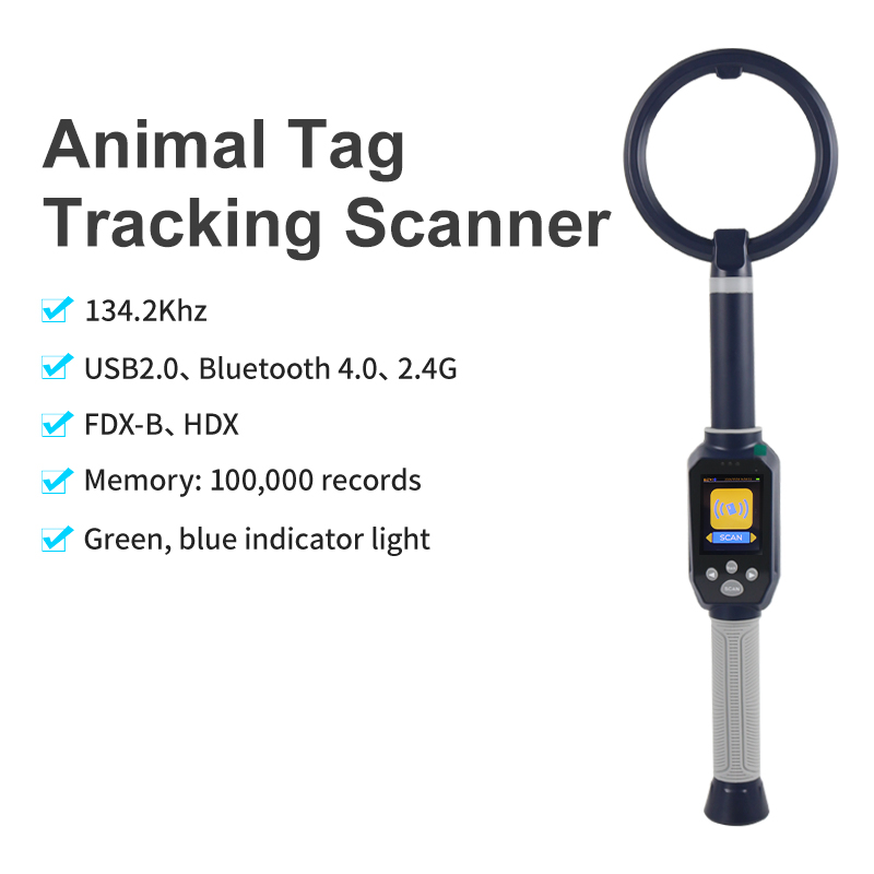 Livestock Ear Tag - RFID Lange Stick 134.2khz HDX FDX-B