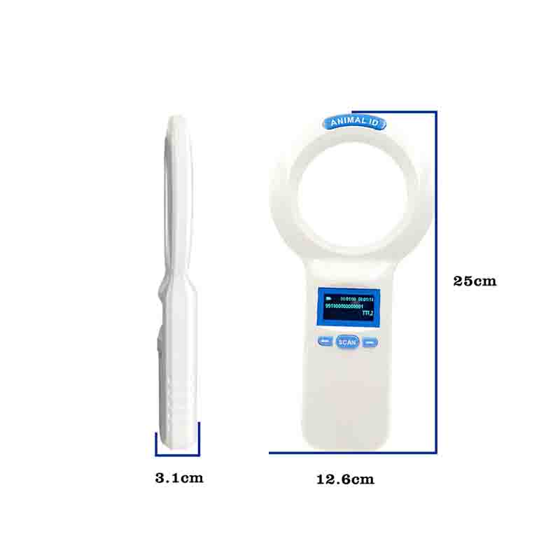 Livestock Ear Tag - Universele RFID-dier-ID-scanner voor huisdieren & vee