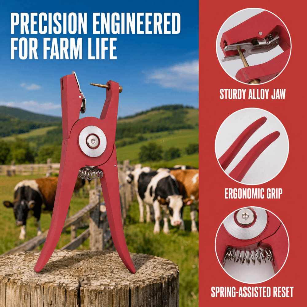 Legering vee-oormerktang Rood  - Livestock Ear Tag recensie en prijs