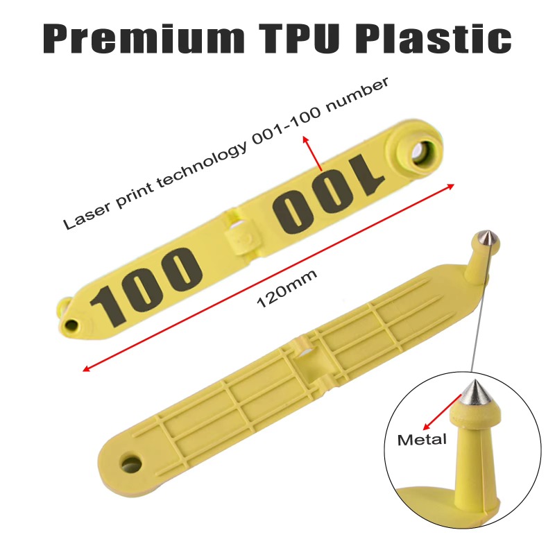 100 stuks schapen anti-verlies - Livestock Ear Tag recensie en prijs