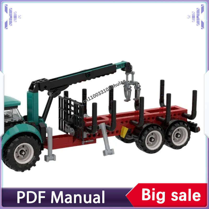 Urban City Tractor MOC-bouwset - Farming Agriculture Model recensie en prijs