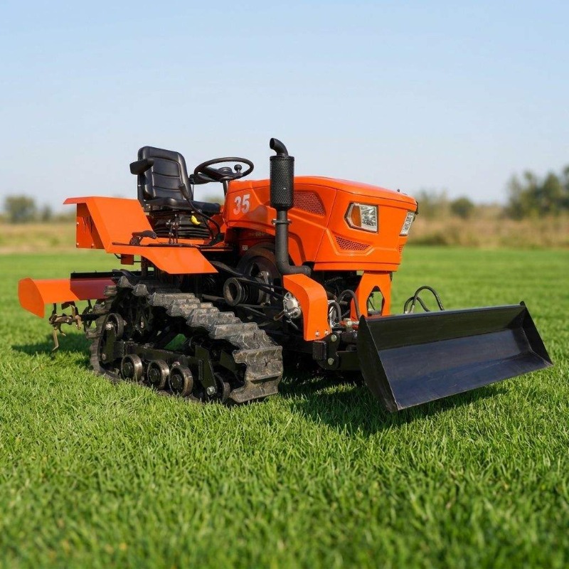 Rupsbandtractor 4WD rotorkopeg - Agriculture Farming Work recensie en prijs