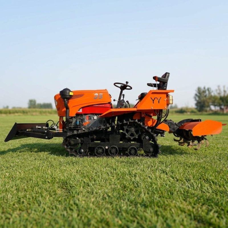 Rupsbandtractor 4WD rotorkopeg - Agriculture Farming Work recensie en prijs