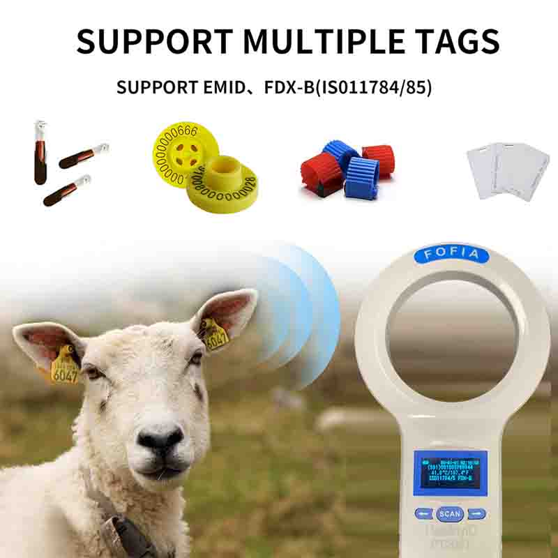 Universele RFID-dier-ID-scanne - Livestock Ear Tag recensie en prijs